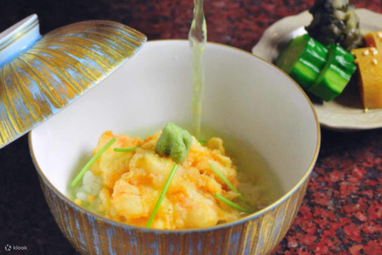 Lunch Set with Reservation at Tempura Endo Yasaka in Kyoto Gion