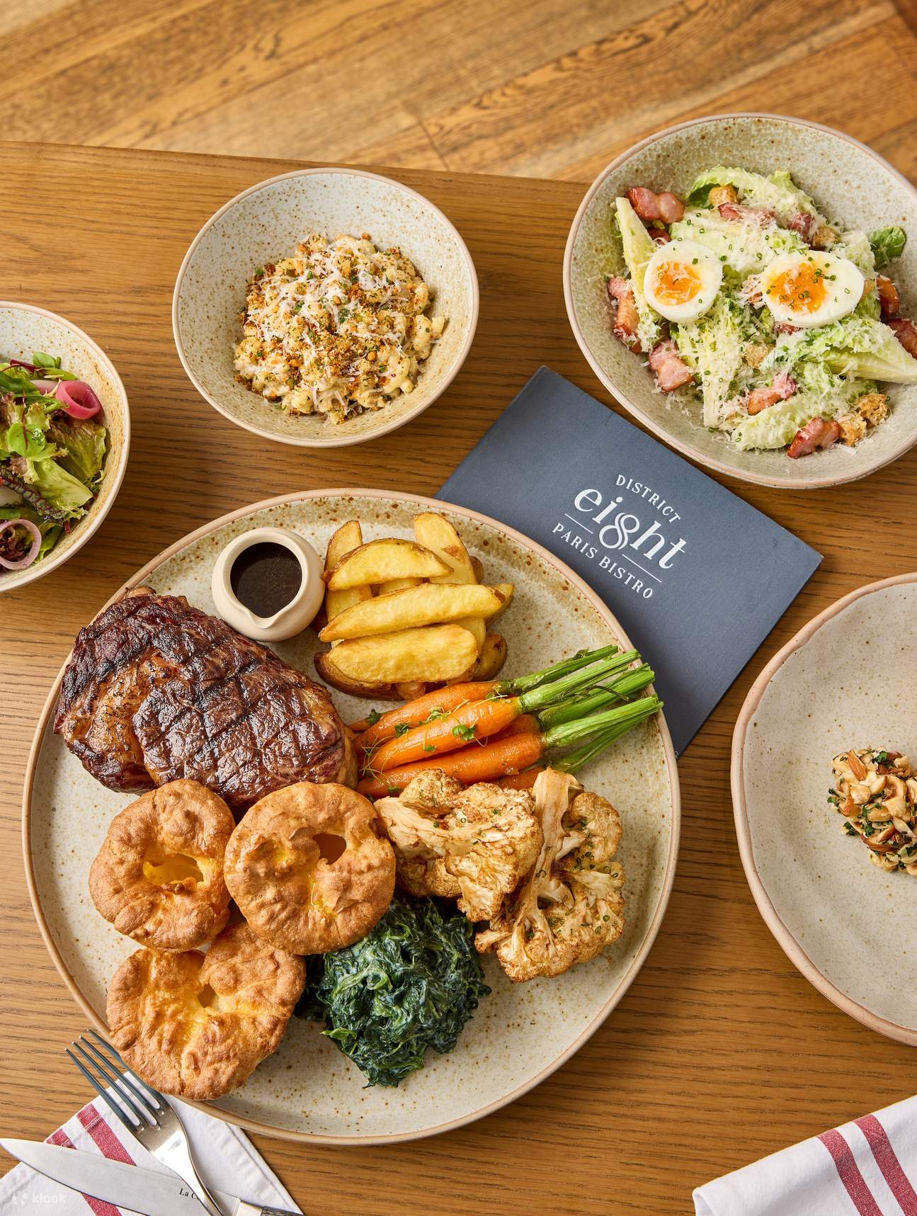 【West Kowloon French Steakhouse】District 8 Steak for Two with Unlimited