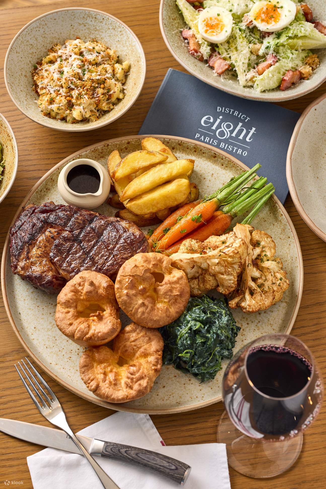 【West Kowloon French Steakhouse】District 8 Steak for Two with Unlimited