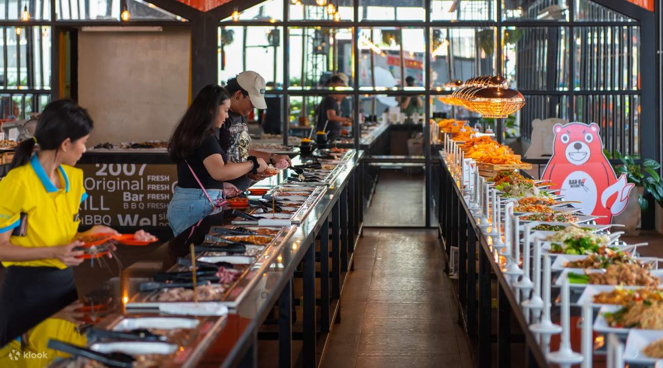 Unlimited Time Buffet + Free Cheeze di Bar B Q Resort di Bangkok