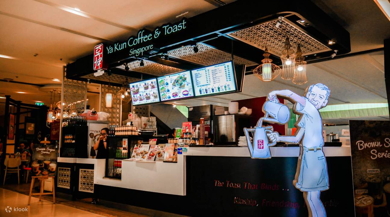 Milk Tea and Kaya Toast with Ya Kun Coffee & Toast in Bangkok