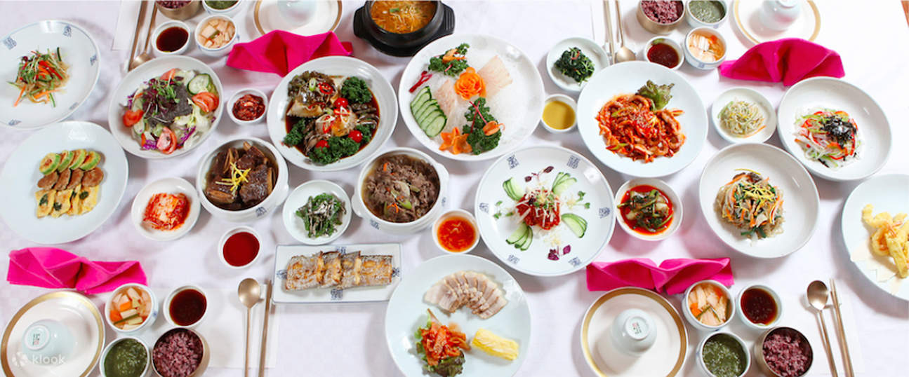Royal Korean Cuisine Myeongdongjeong in Seoul South Korea