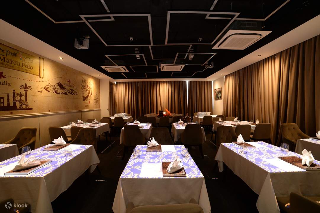 dining area in Le Petit Chef in Kuala Lumpur