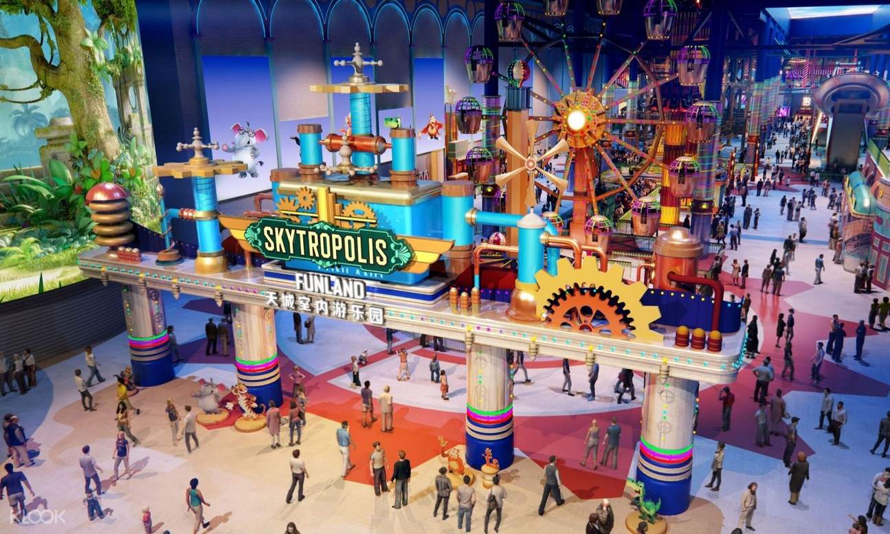 Skytropolis Rides Skytropolis Indoor Theme Park Ticket with Transfer from Kuala Lumpur ...