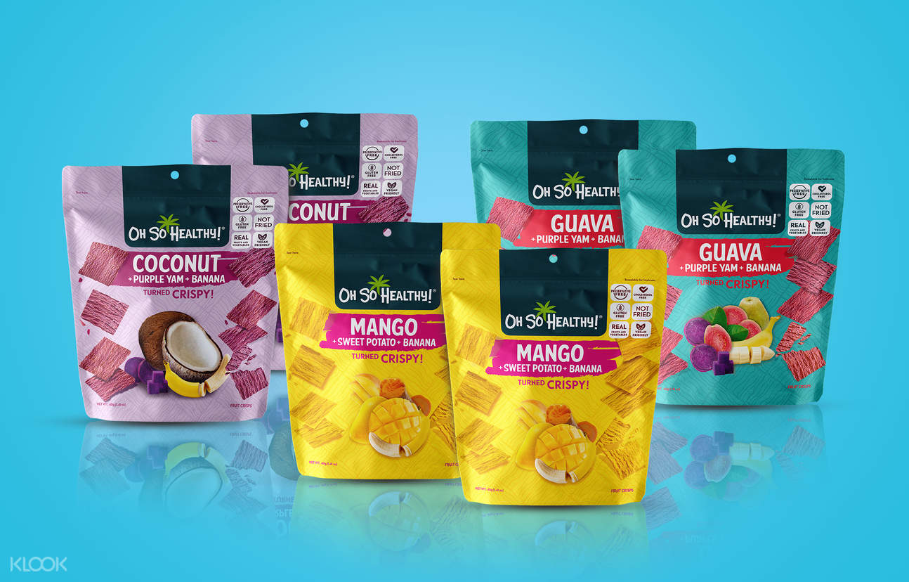 Assorted Fruit Crisps By Oh So Healthy in Manila