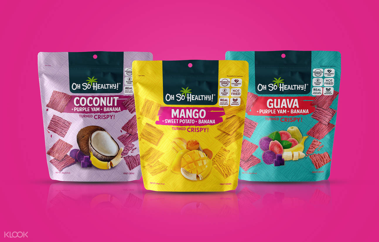 Assorted Fruit Crisps By Oh So Healthy in Manila