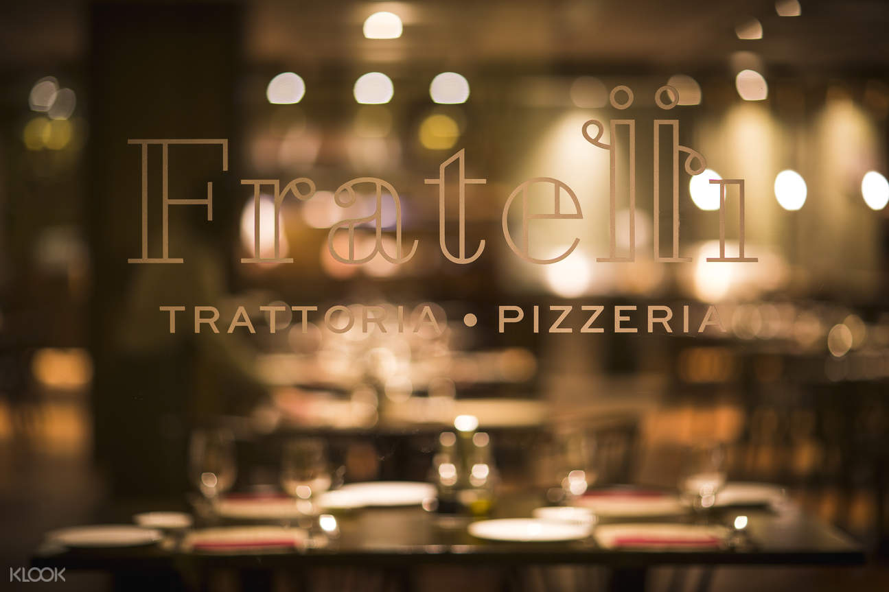 Fratelli Restaurant at Hotel Michael in Singapore
