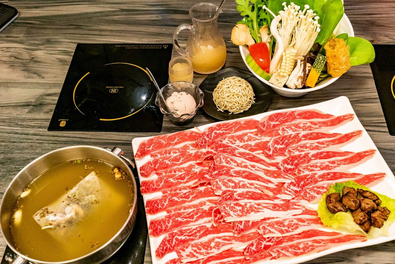 Meat Boss Hot Pot Free Plate of Shrimps Voucher in Taipei, Taiwan