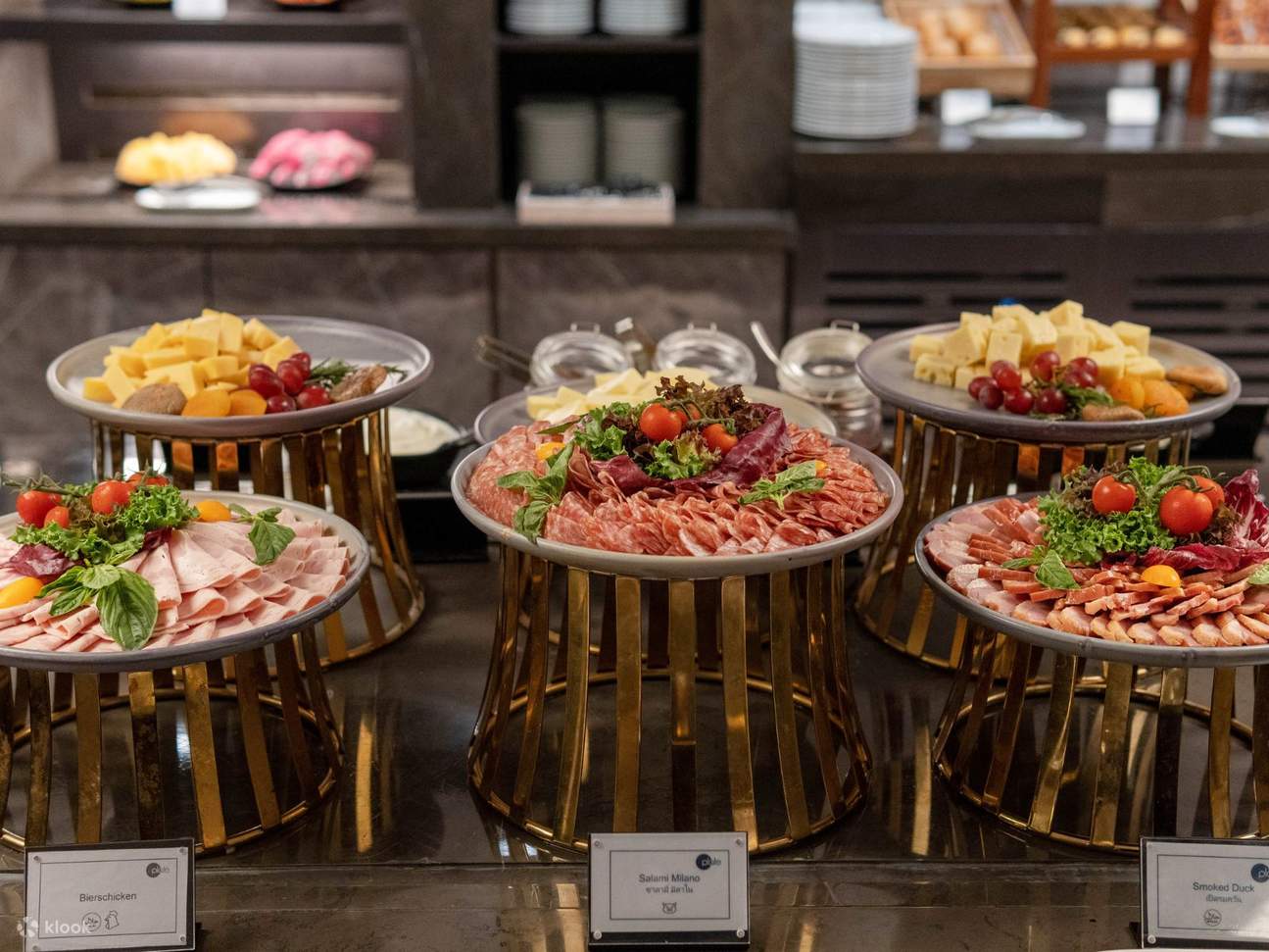 Breakfast Buffet and Lunch Set with unlimited coffee or tea at Plate