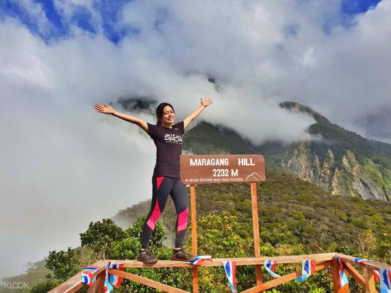Maragang Hill Crocker Range Hike from Sabah, Malaysia