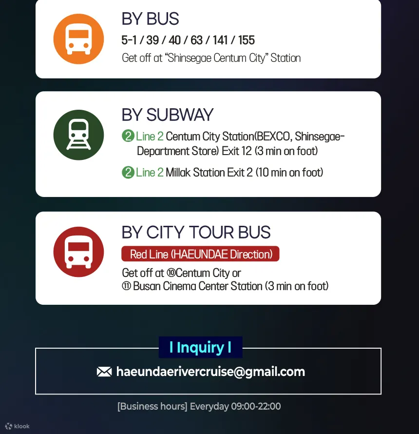 釜山游艇之旅 海云台河巡游