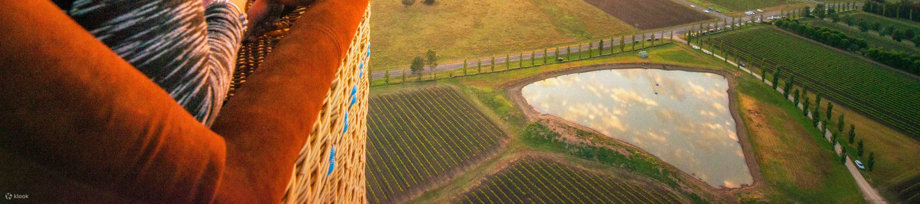 hot air balloon hunter valley
