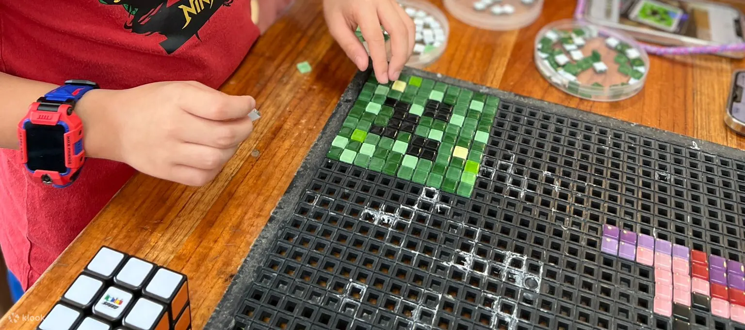 手作班房 - NFT像素马赛克砖杯垫工作坊 NFT Mosaic Coaster Workshop｜铜锣湾