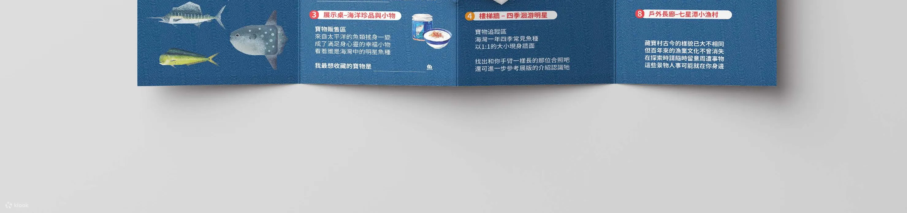 导览鱼类之旅（自行参观体验时间：约30分钟）