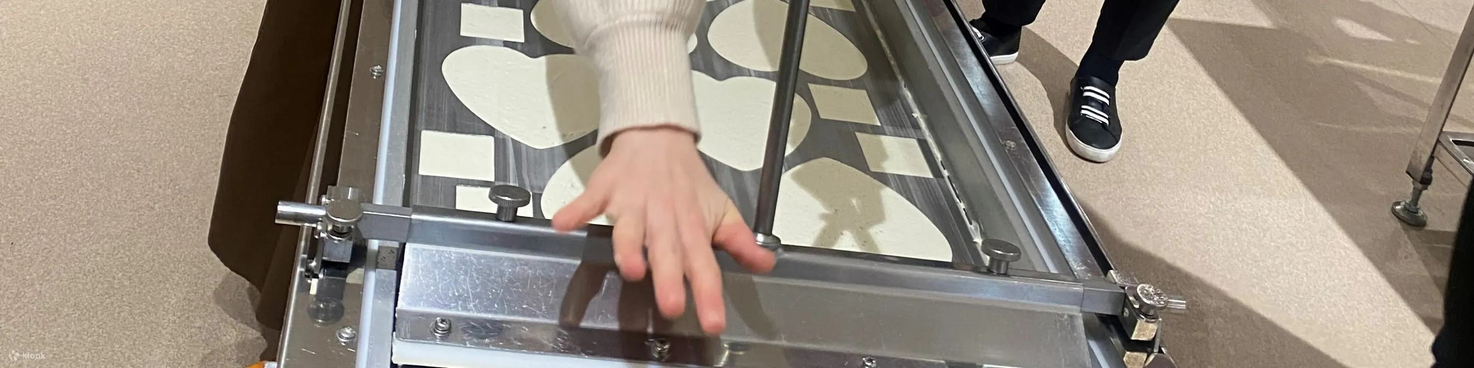 DIY白色恋人饼干