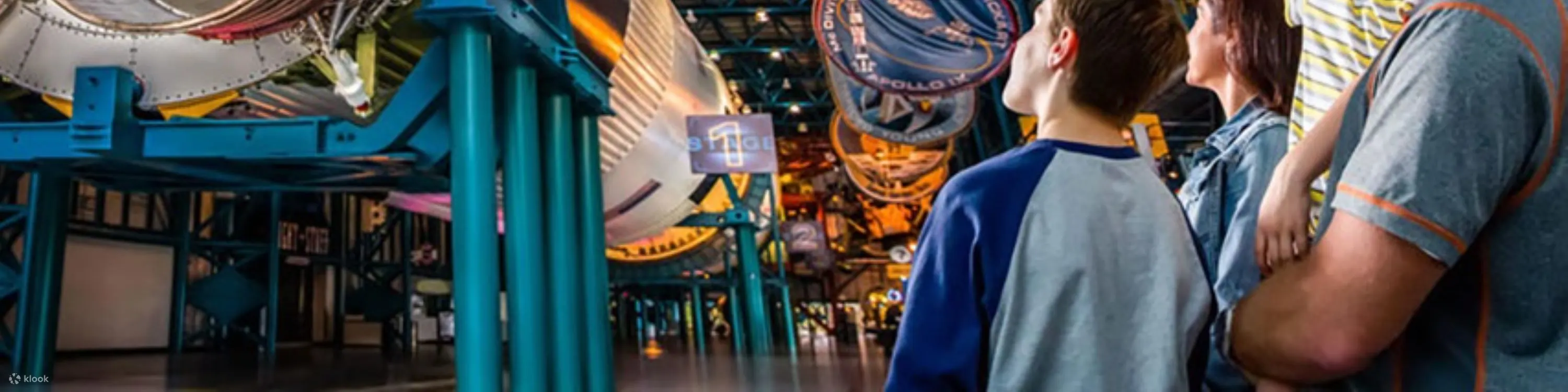 See real-life space shuttles up close at the Kennedy Space Center Visitor Complex