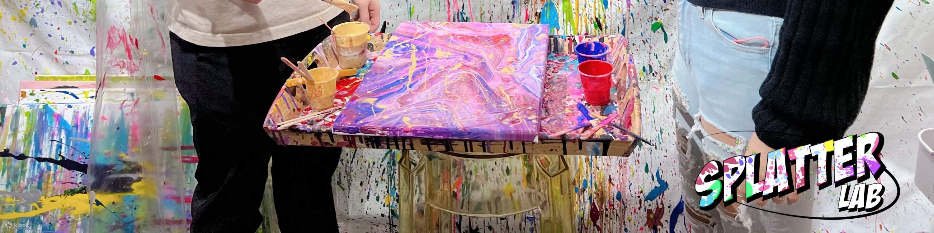 Splatter Lab Splashing Tong Klook Hong Kong