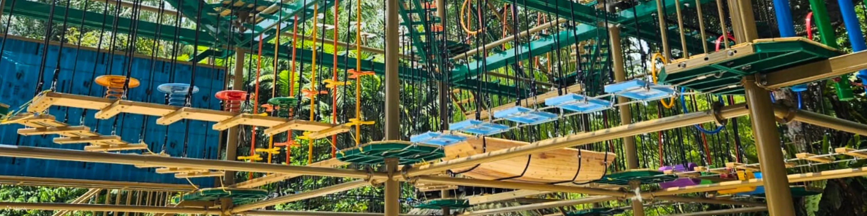 Houbii Spot Rope Course At Zoo