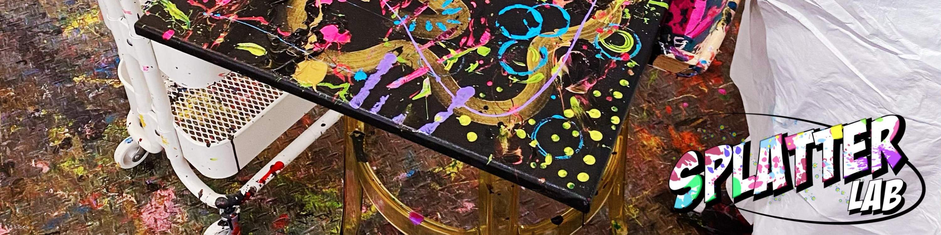 Splatter Lab 스플래싱 워크샵｜Kwun Tong 클룩 Klook 한국