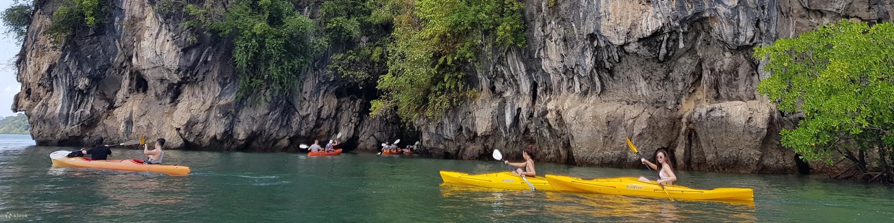 Full-Day Sea Kayaking Adventure in Ao Thalane Bay from Krabi