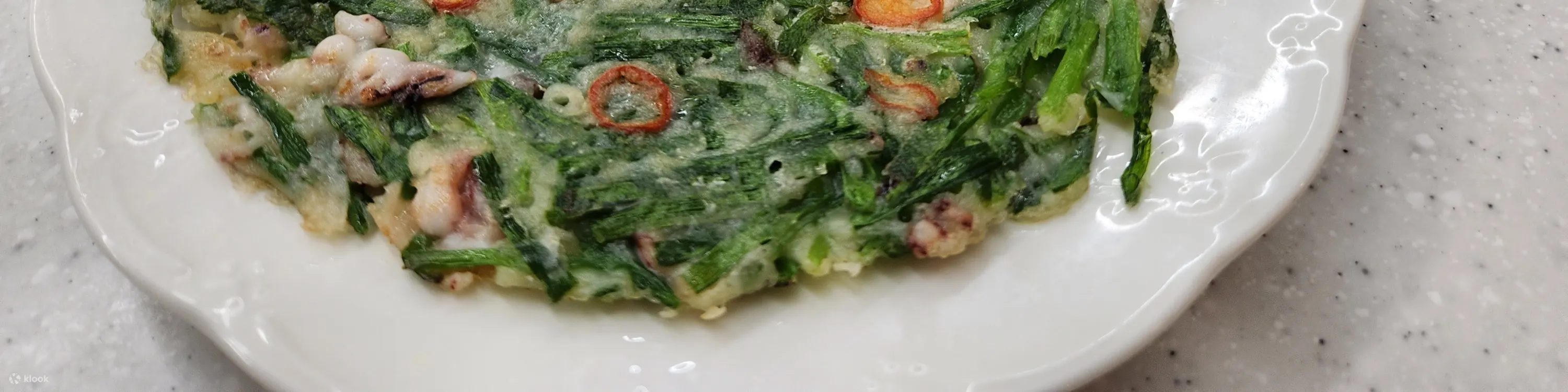 一种安居鱿鱼韭菜煎饼