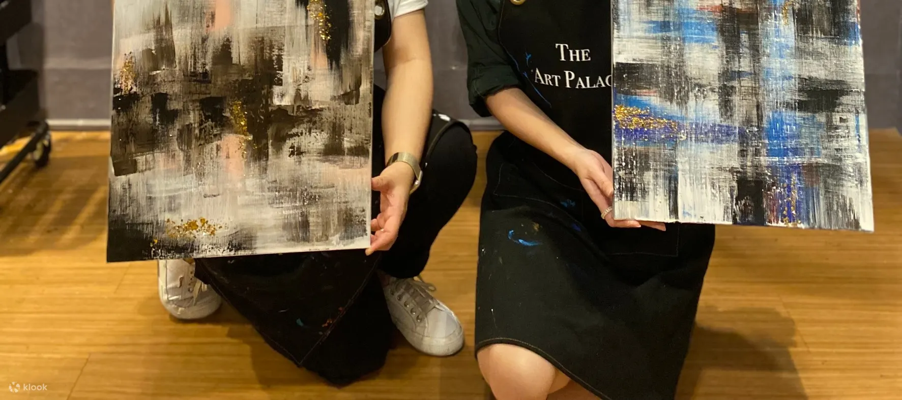 宜兰｜The Art Palace 艺术殿堂｜金箔抽象绘画课程