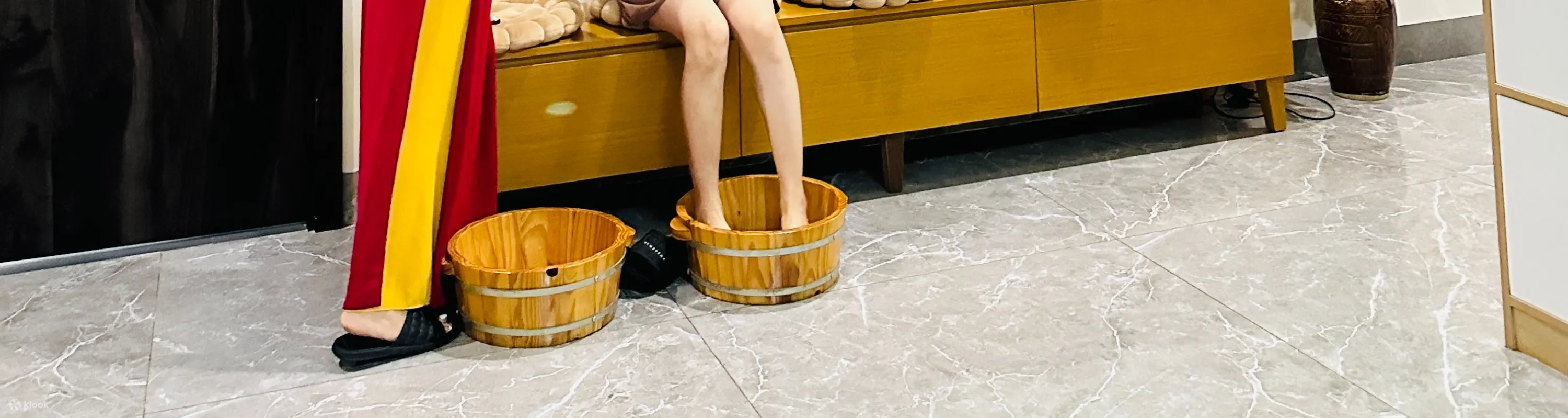 足浴区