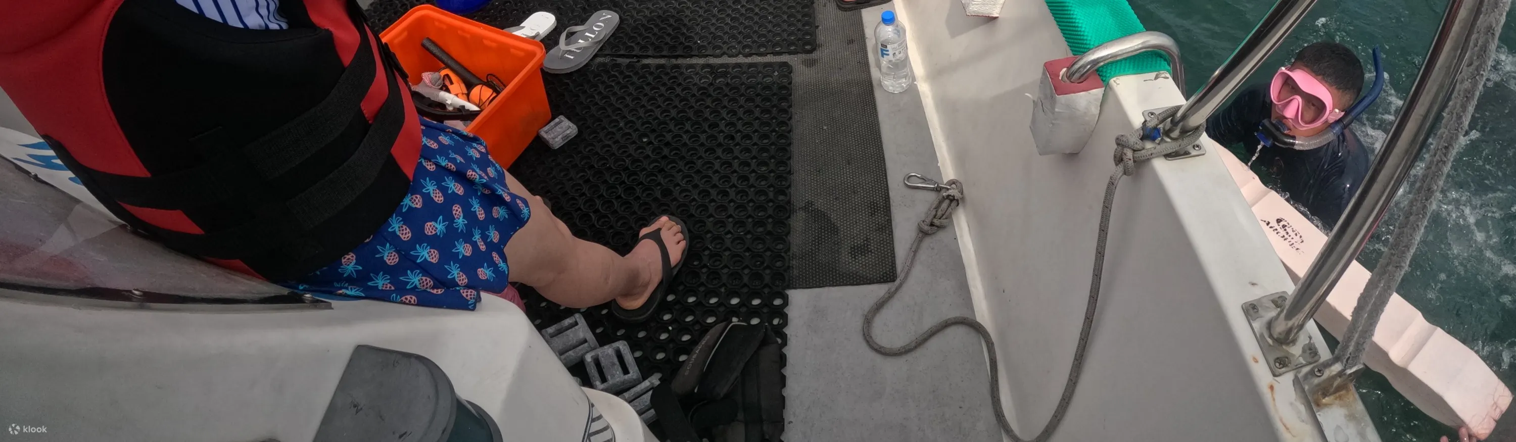 澎湖马公：八个浪潜水船潜体验