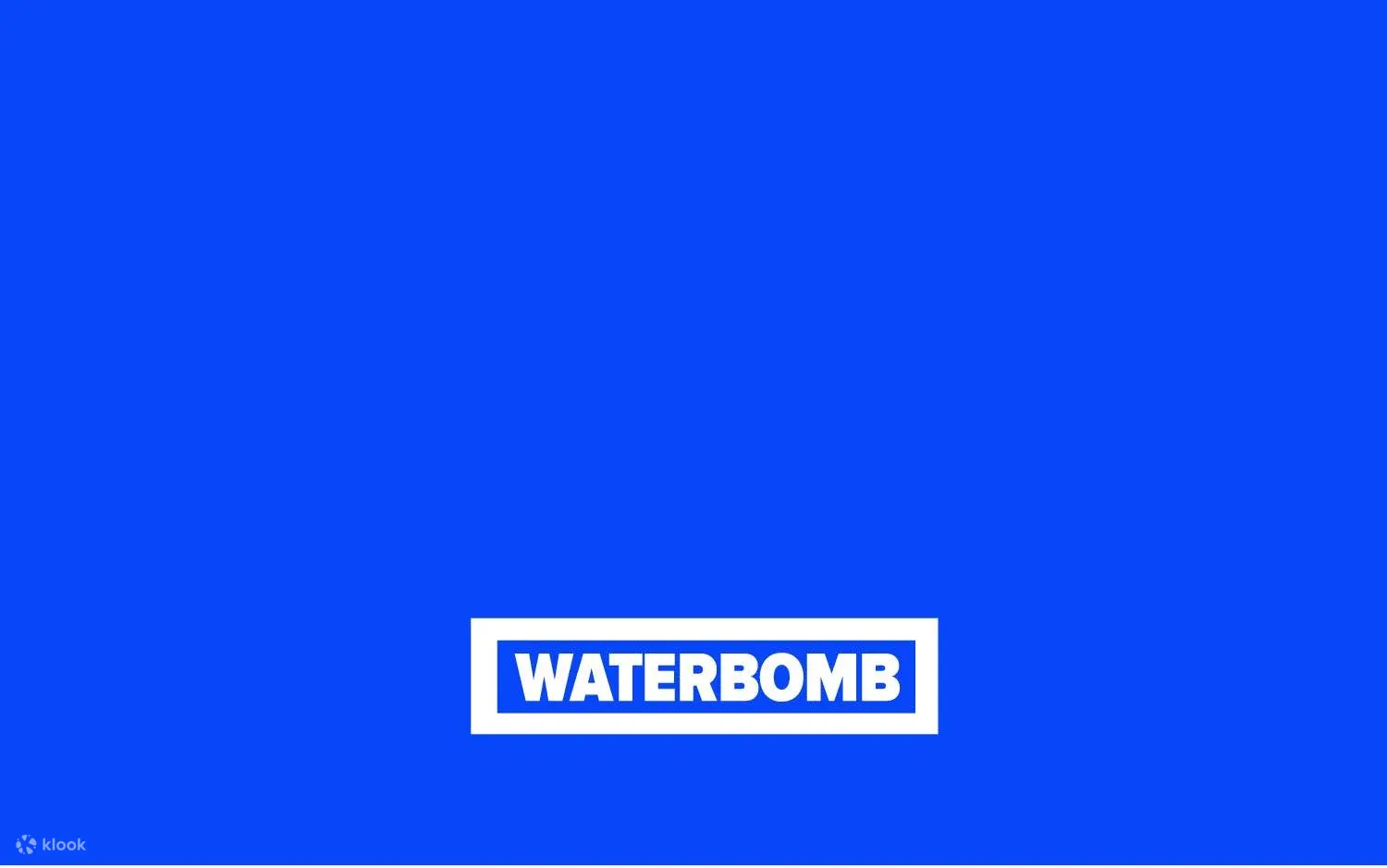 WATERBOMB 束草 2025 门票