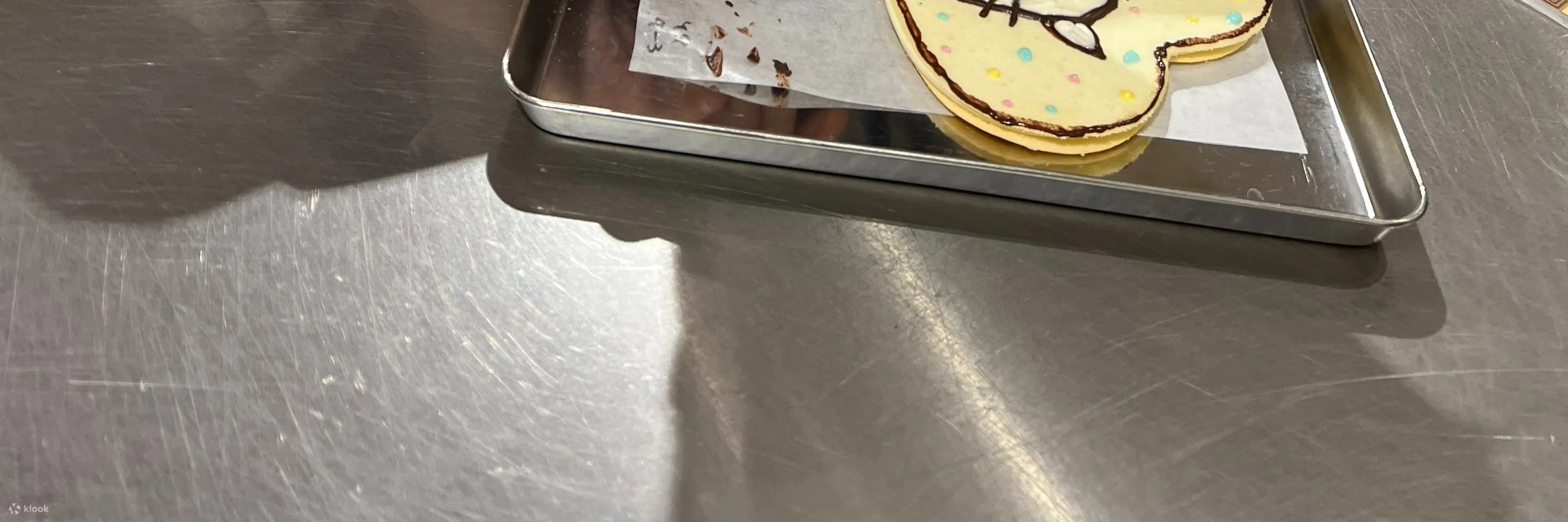 DIY白色恋人饼干