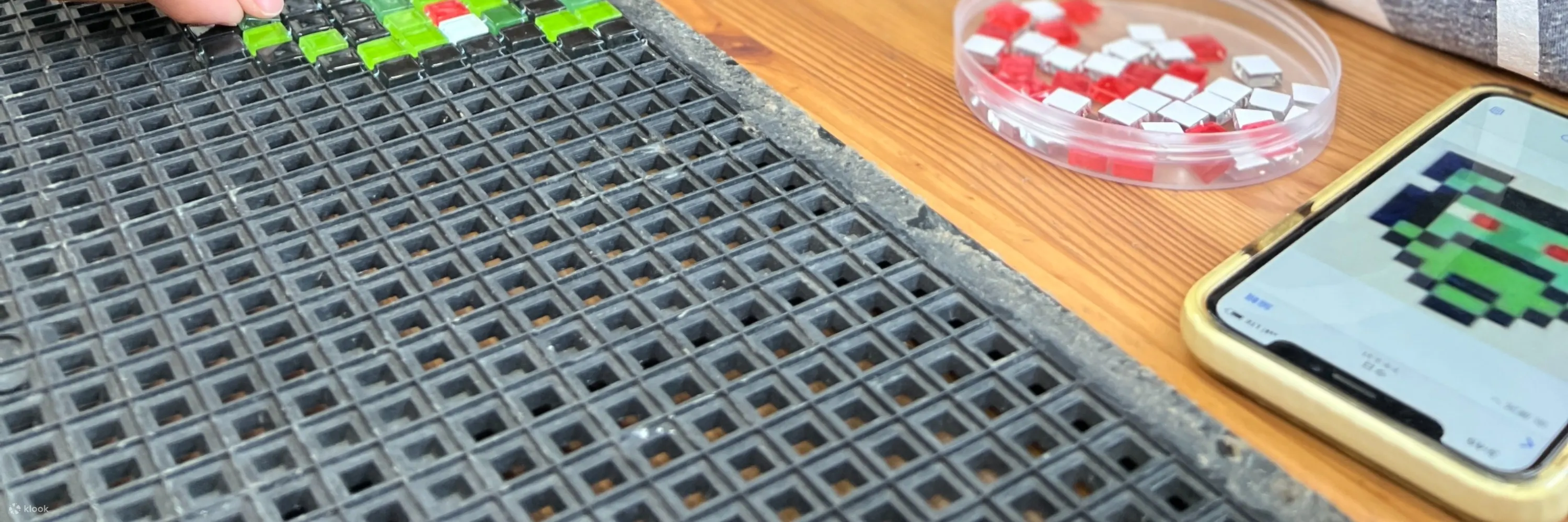 手作班房 - NFT像素马赛克砖杯垫工作坊 NFT Mosaic Coaster Workshop｜铜锣湾