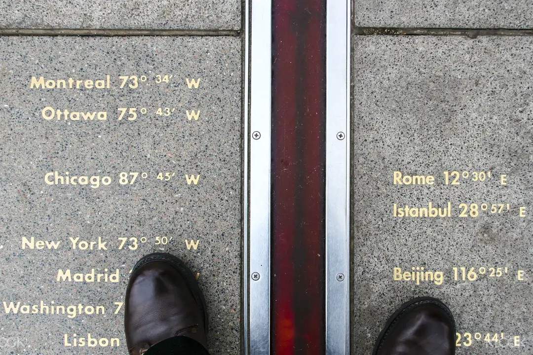Have one foot in the Eastern and one in the Western hemisphere by standing on the Meridian Line at the Royal Observatory!