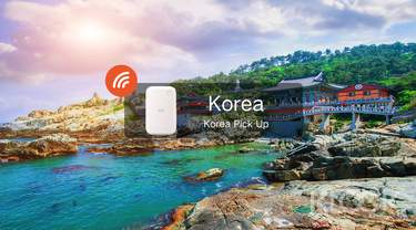 【限時優惠】韓國4G隨身WiFi（韓國機場領取）