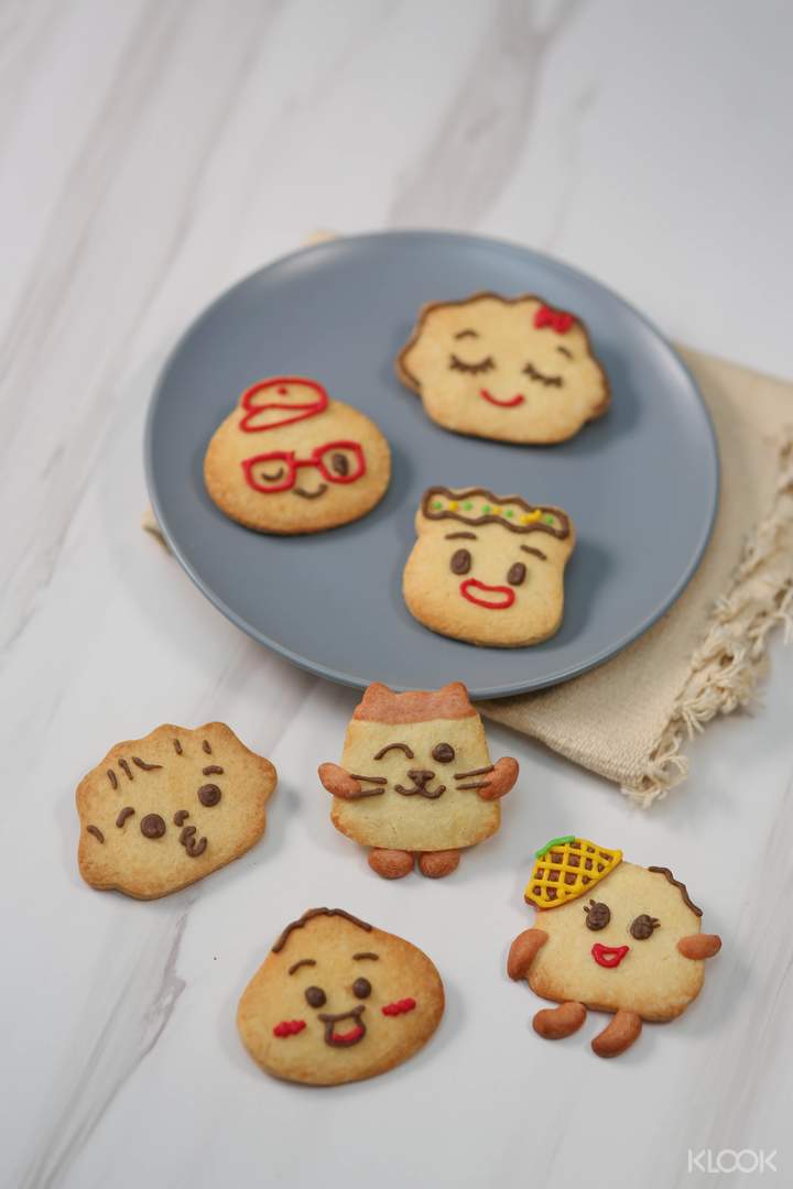 公仔餅乾DIY 1、2月份主題，逗趣人物公仔全家福！