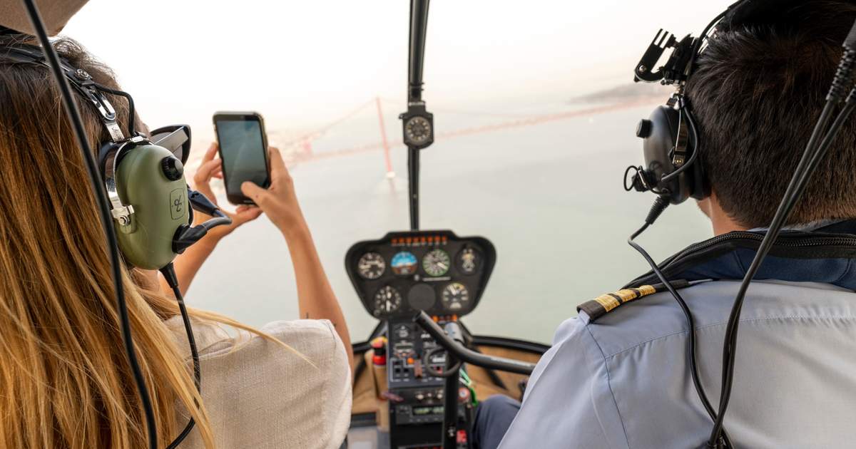 Városfelfedező helikopteres élmény Lisszabonban - Klook Magyarország