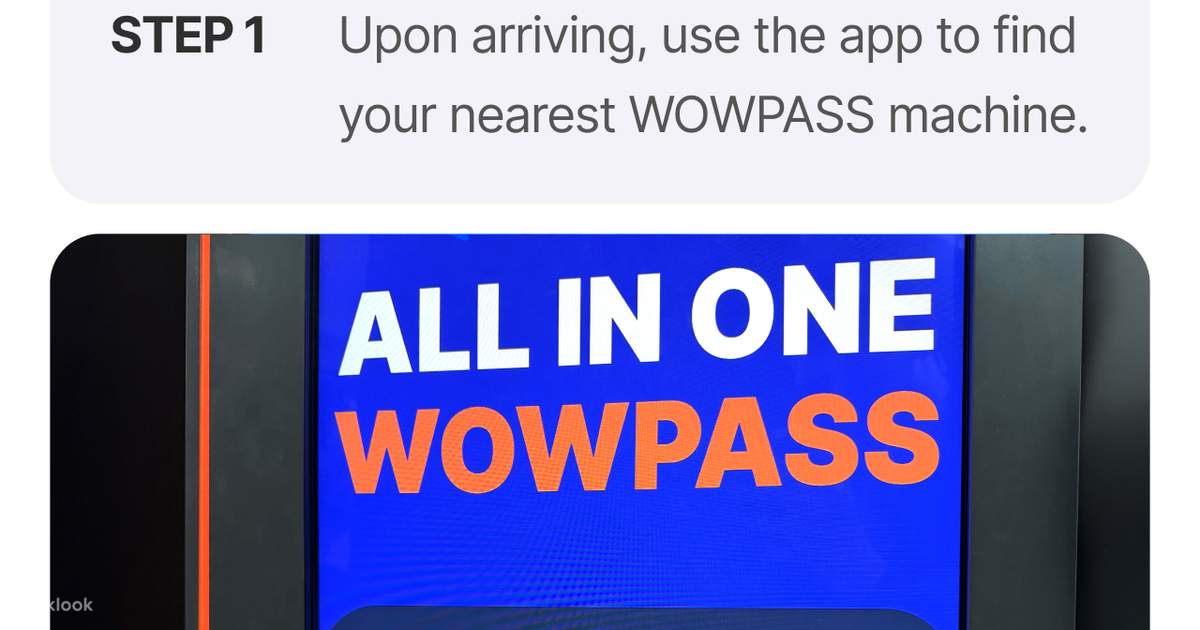 WOWPASS: Prepaid Debit Card & T-money & Currency Exchange - Klook