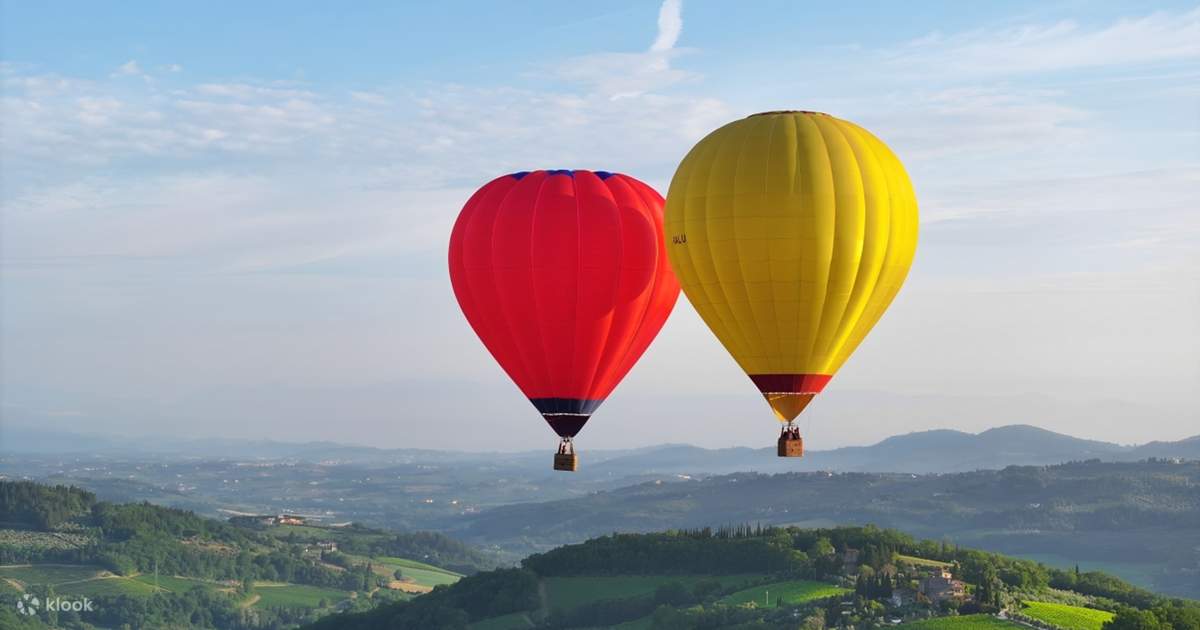 Private hot air balloon experience in Val d Orcia - Klook