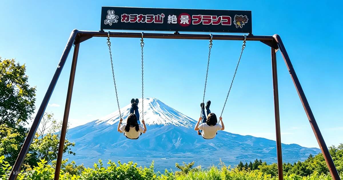 Mount Fuji Kawaguchiko Panoramic View & Tenjo-yama Park with Free