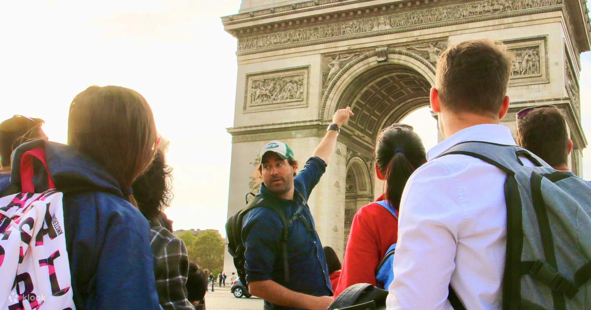 Paris 15+ Landmarks Walking & Metro Tour with Arc de Triomphe Entry - Klook