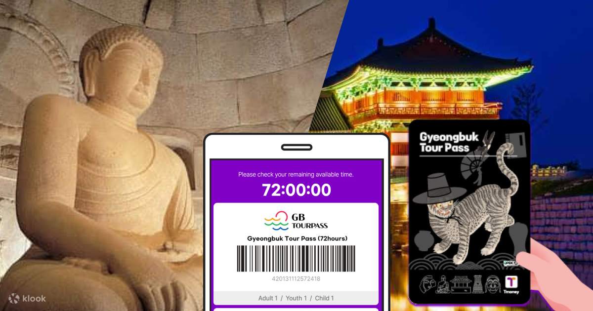 Tour Pass Example Gyeongbuk Tour Pass - Klook Indonesia