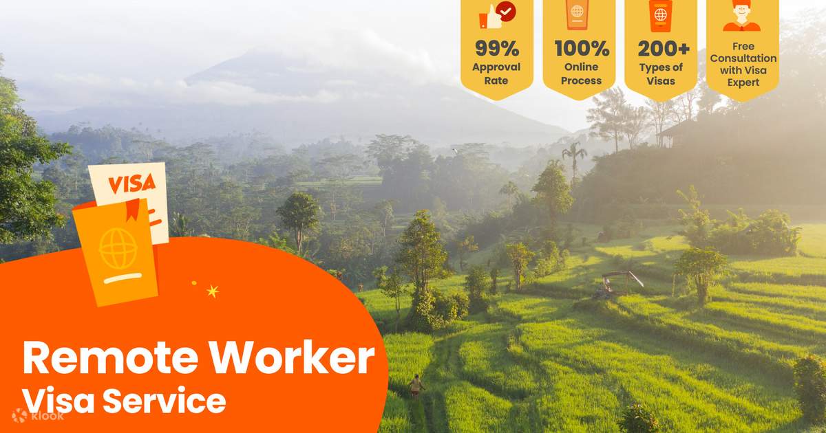 Indonesia Visa Service For Remote Worker Photo Inspiration
