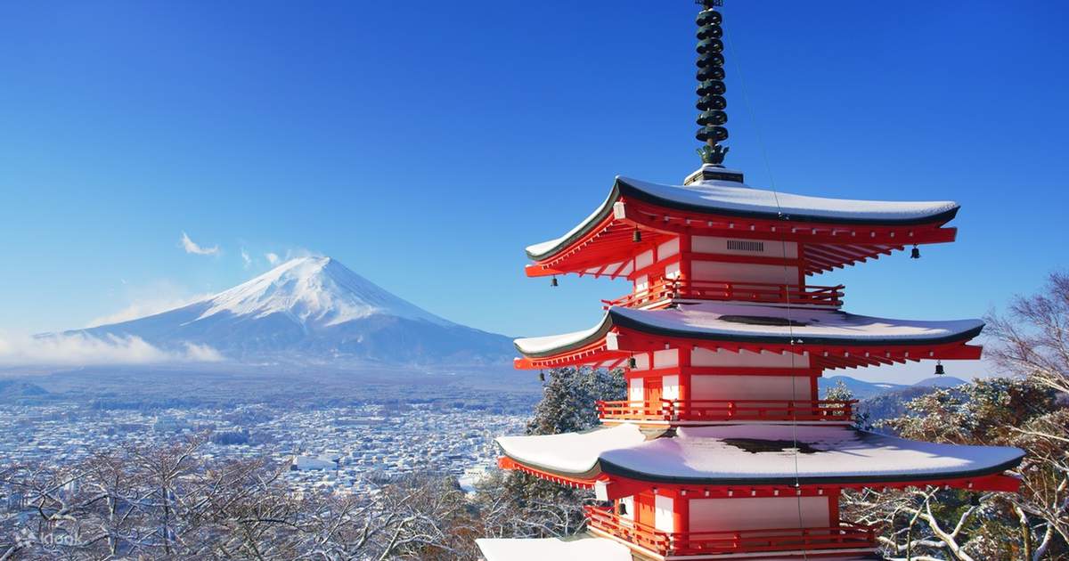 Mount Fuji Kawaguchiko Panoramic View & Tenjo-yama Park with Free