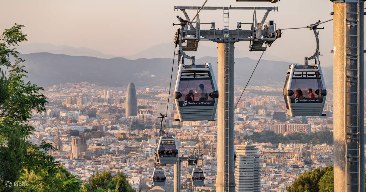 Montjuic Cable Car Ticket in Barcelona - Klook