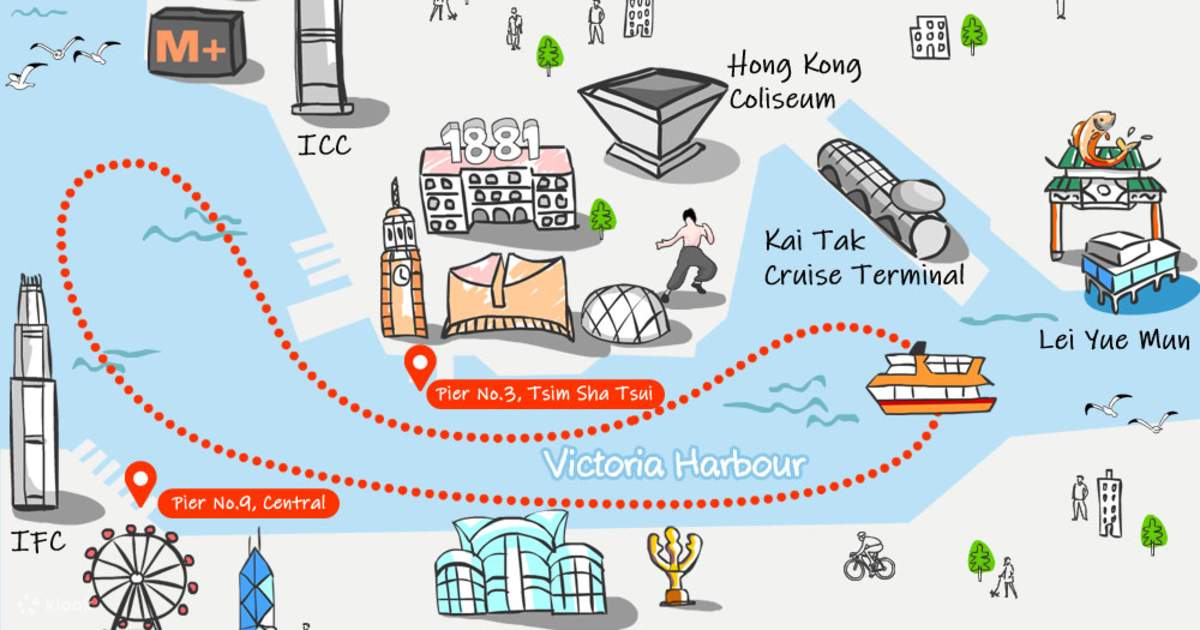 Victoria Harbour Cruise Evening Tour - Klook United States