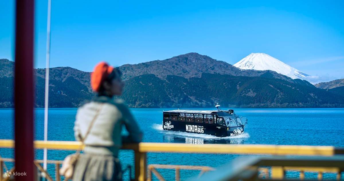 Mount Fuji & Hakone Ashi Lake Amphibious Ninja Bus/Pirate Ship