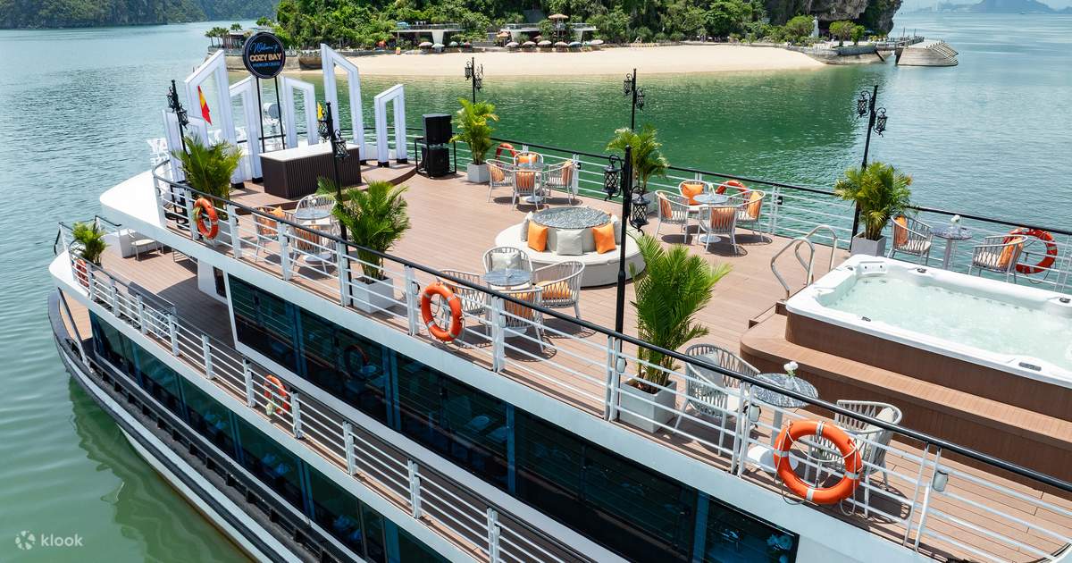 Ha Long Bay Day Tour with Sung Sot and Ti Top by Cozy Bay Cruise - Klook India