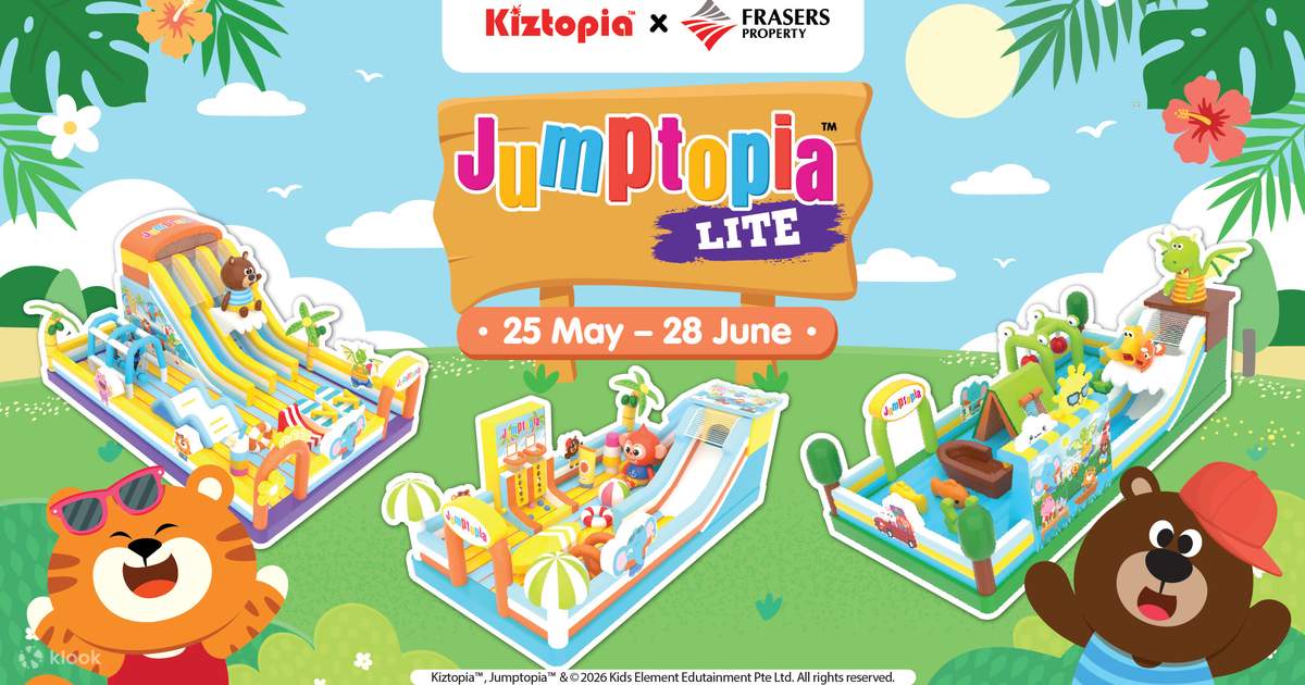Jumptopia Lite at Frasers Property Singapore Malls - Klook