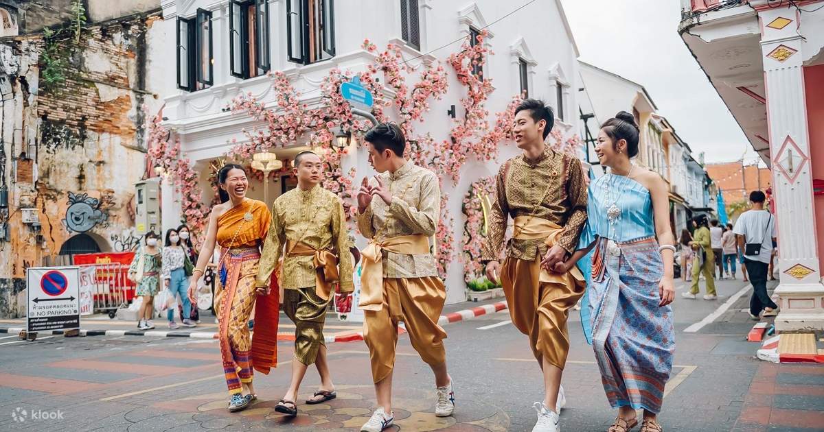 thai dress Traditional Men's Chut Thai Outfit Royal Style – Princess of Asia
