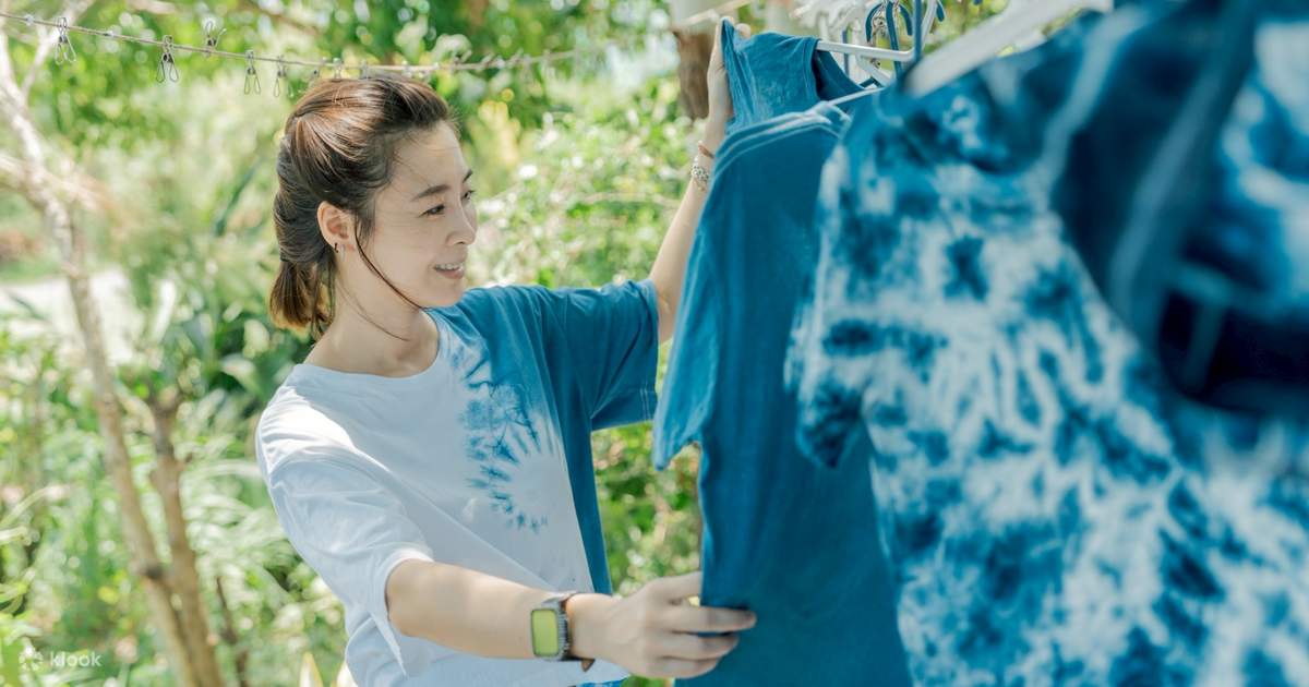 Taitung: Curso de experiência DIY de tingimento índigo (Rihe Taitung ...