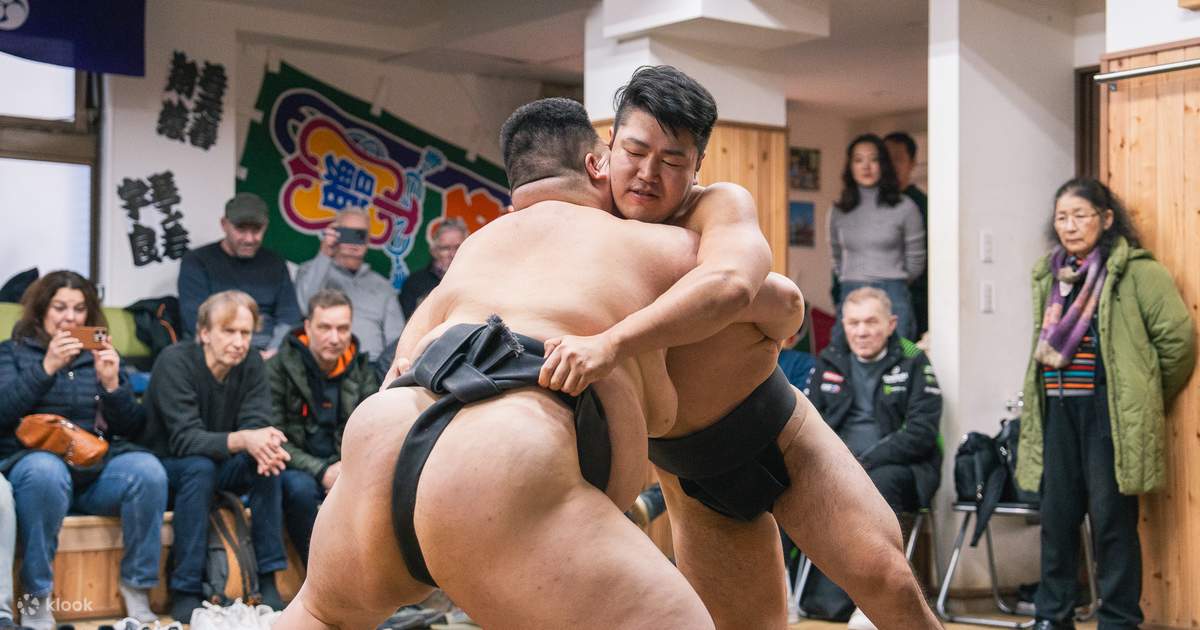 Authentic Sumo Experience in Tokyo : Enter the Sanctuary - Klook